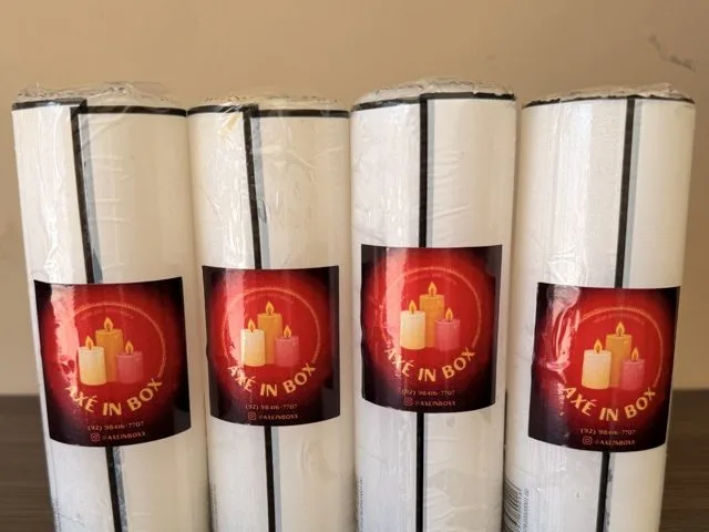 Velas de 7 dias da Axé in Box